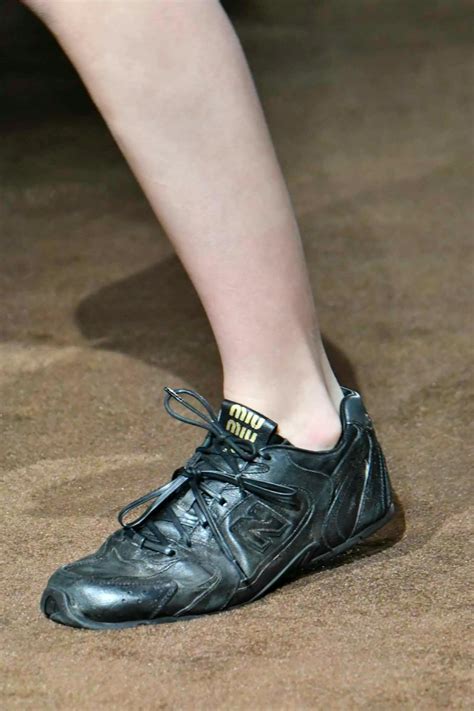 Miu Miu's Magical New Balance Sneakers Are Flatter Than Ever